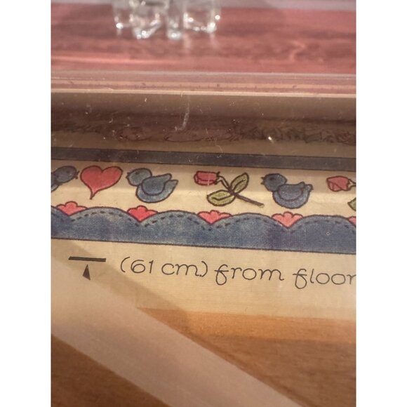 🐻 Vintage 1985 C.R. Gibson "Scaling New Heights" Growth Chart - Picture 3 of 15